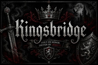 Kingsbridge Font Design and Creative Projects