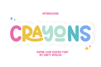 Crayons Font Design Trends and Creative Uses