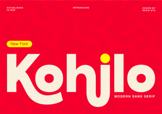 Kohilo Font Design Trends and Creative Uses