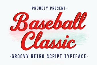 Baseball Classic Font Design Ideas and Uses